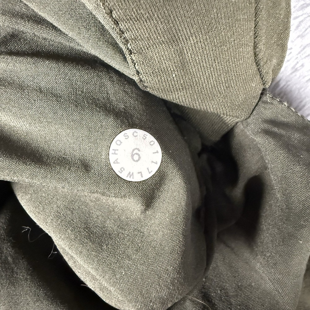Lululemon Embrace The‎ Space Jogger Womens 6 Olive Green Stretch High Rise Pants - Picture 5 of 7